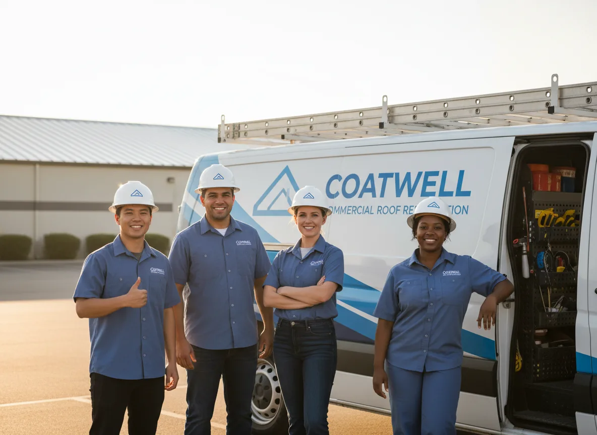 Commercial roof coating company in Merrill, WI